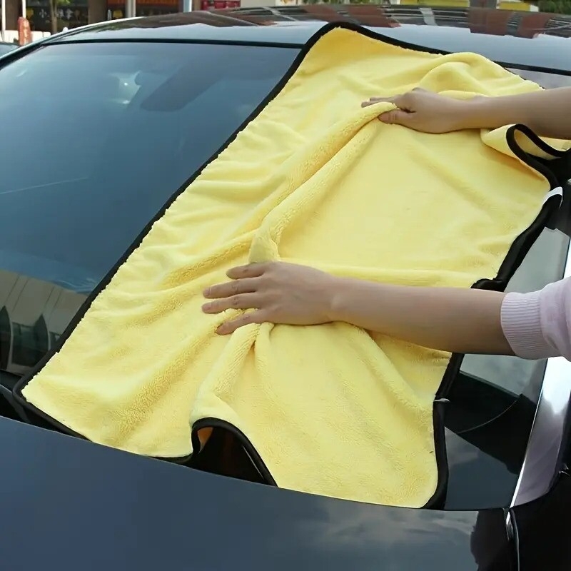 10pcs of microfiber car cleaning wipes car wash towels dry absorbent microfiber cleaning cloths car wash drying wipes car detail cleaning dads fathers day gift details 7