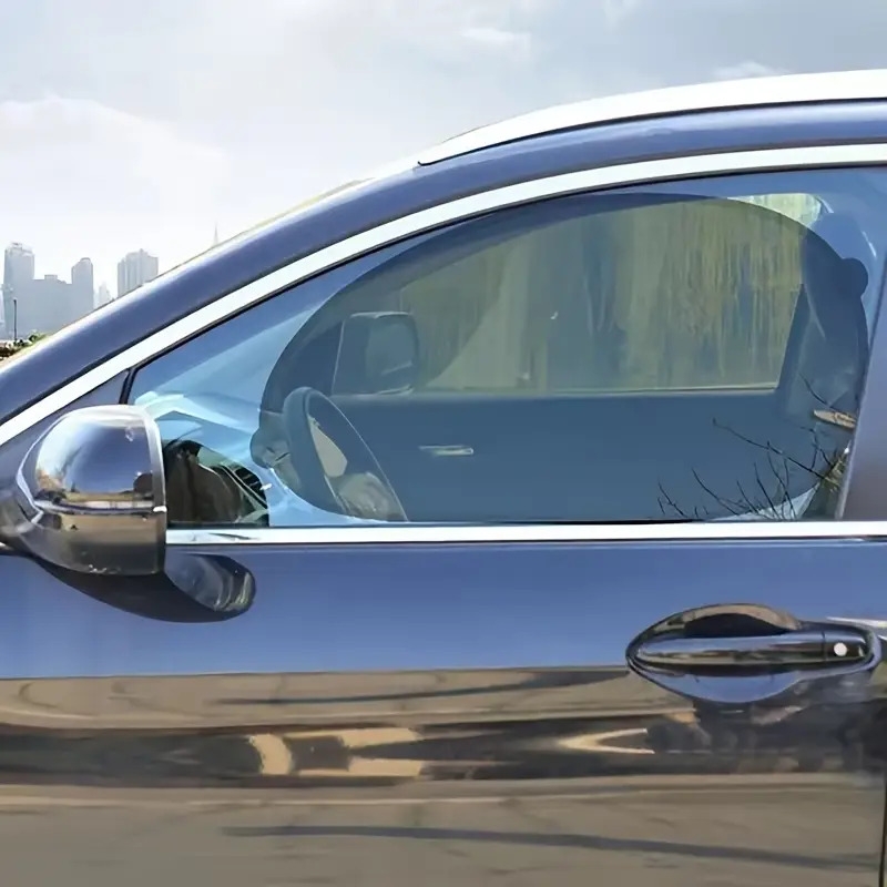 1 5pcs universal car sunshades cover foldable auto side window rear windscreen mesh sunshade cover car windshield rear cover car rear glass shade Product details 3
