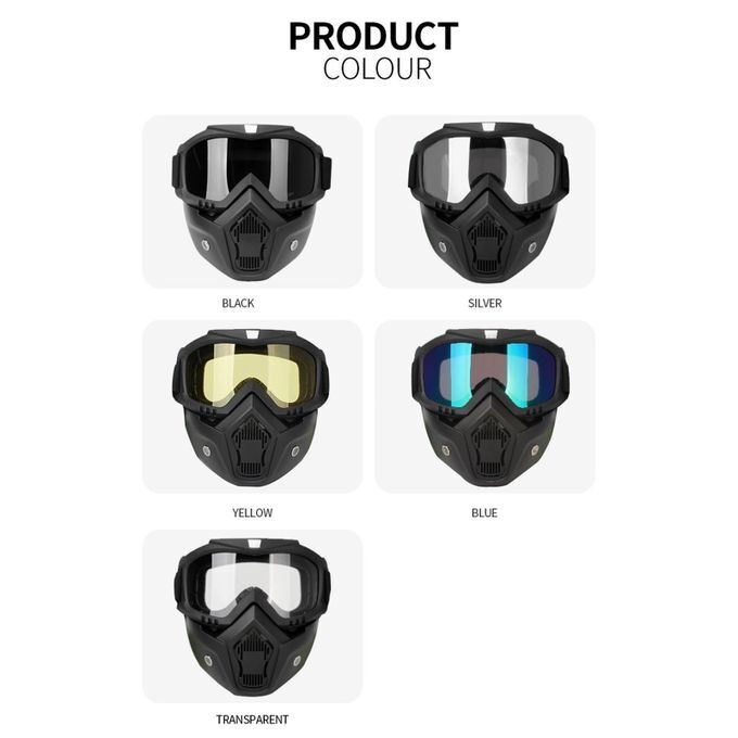 product_image_name-Generic-Motorcycle Face Mask HD Goggles With Mouth Filter-6