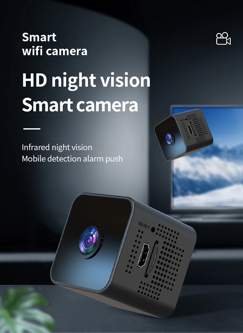 2023 Original Factory HD 1080P X1 Wifi P2P IP Mini Sport Action Camera With IR Night Vision Mini Wifi Camera