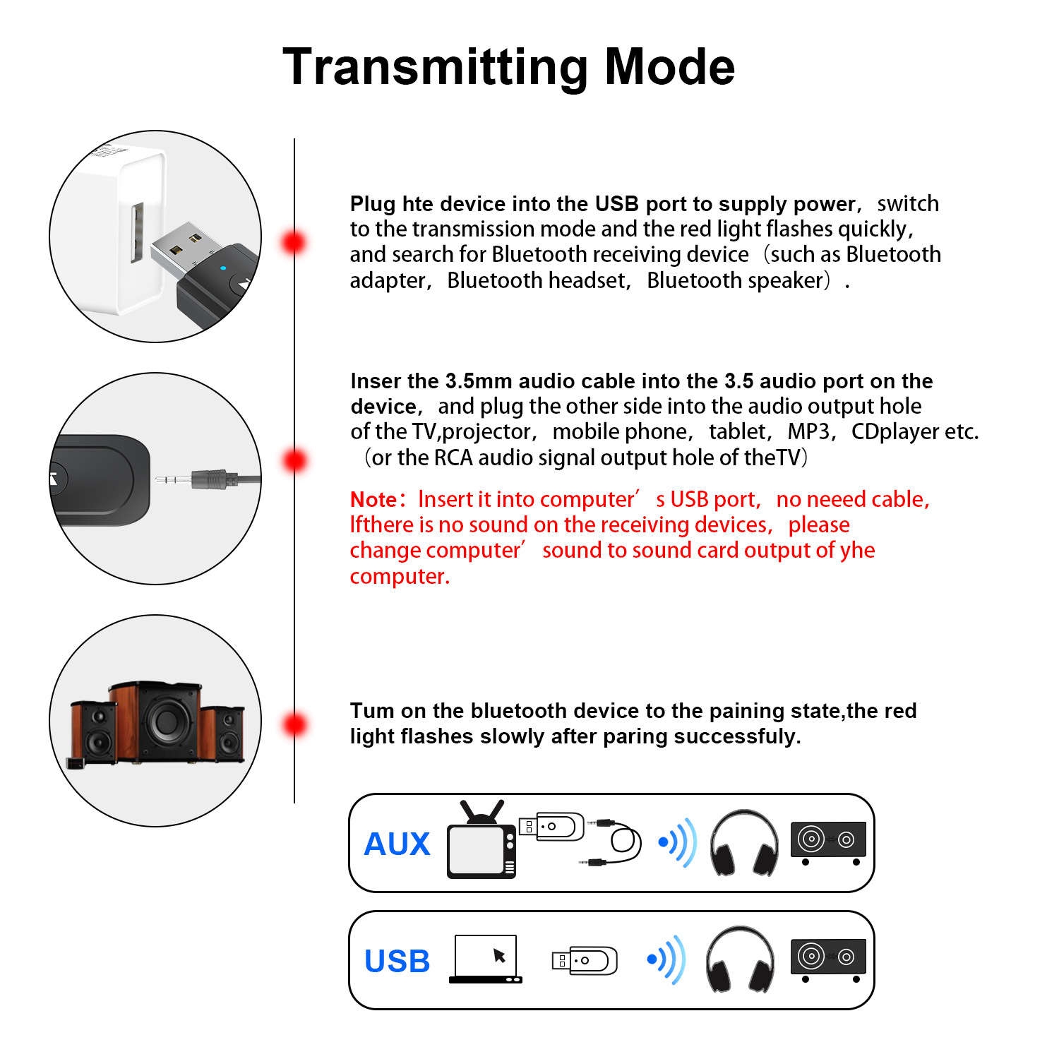 Generic USB Bluetooth Receiver Transmitter Wireless Adapter | Jumia Nigeria