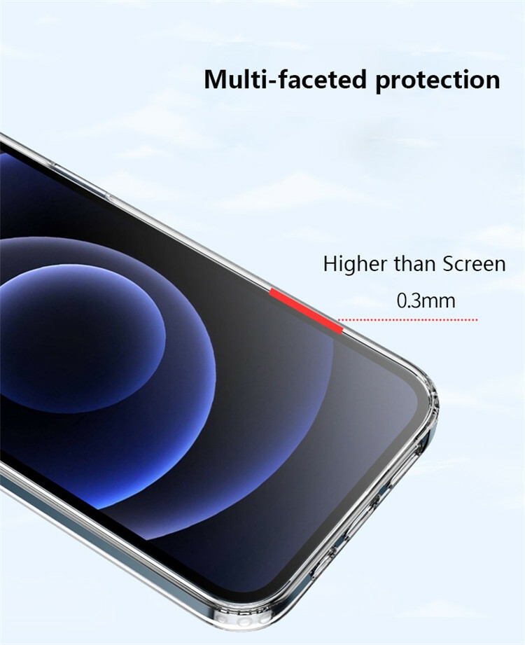 For iPhone 12 Clear Case with magsafe Magnetic Transparent Skin Covers For iPhone 12 pro max