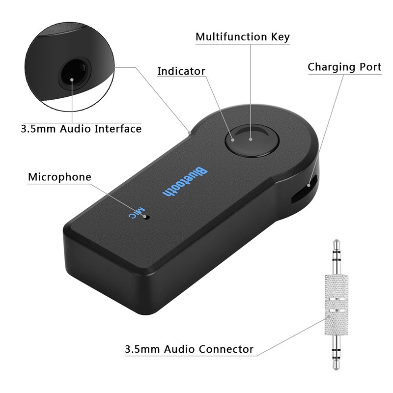 Generic 2 In 1 Wireless Bluetooth 5.0 Receiver Transmitter Adapter 3