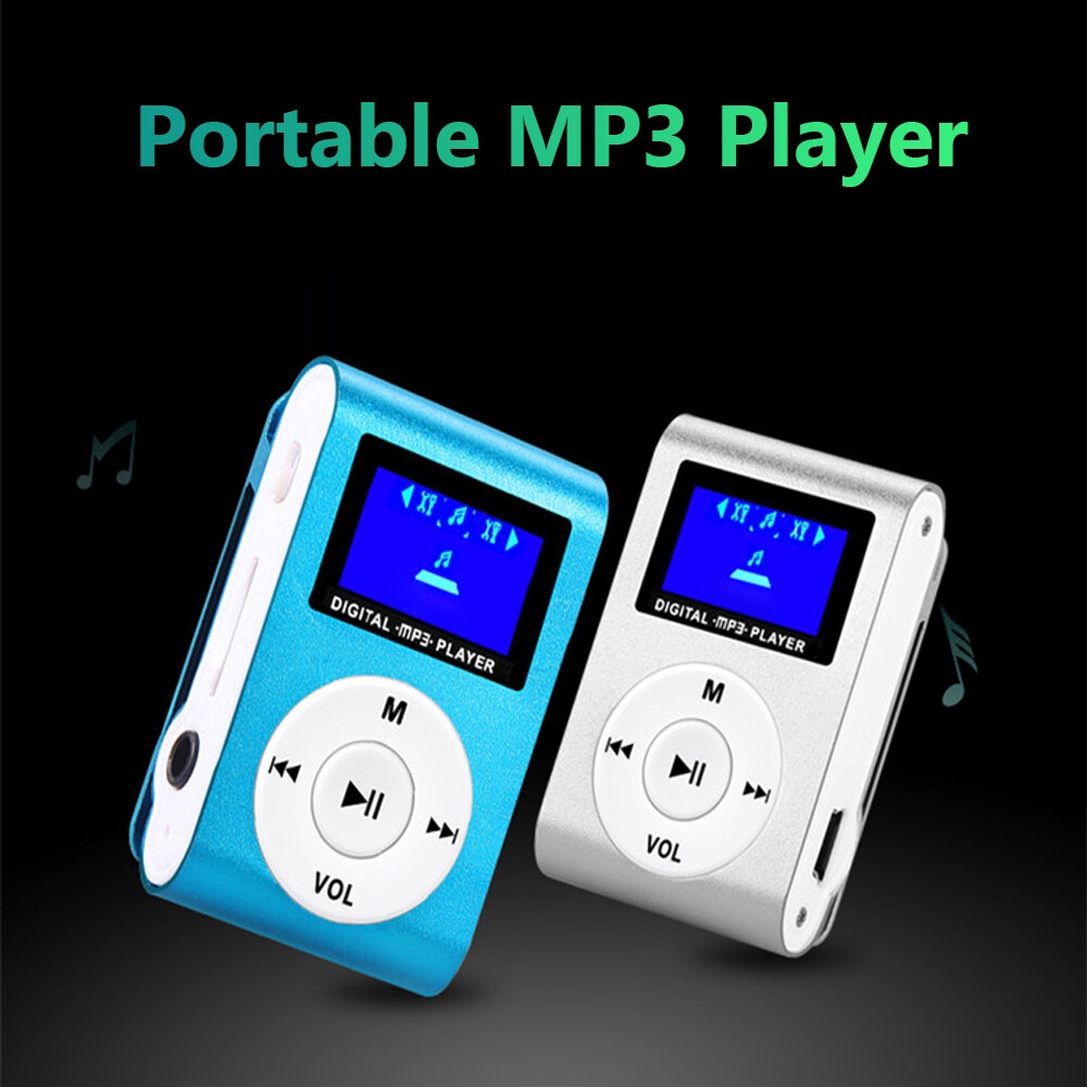 Generic Mini Portable MP3 Music Player Metal Clip-on MP3 Player | Jumia ...