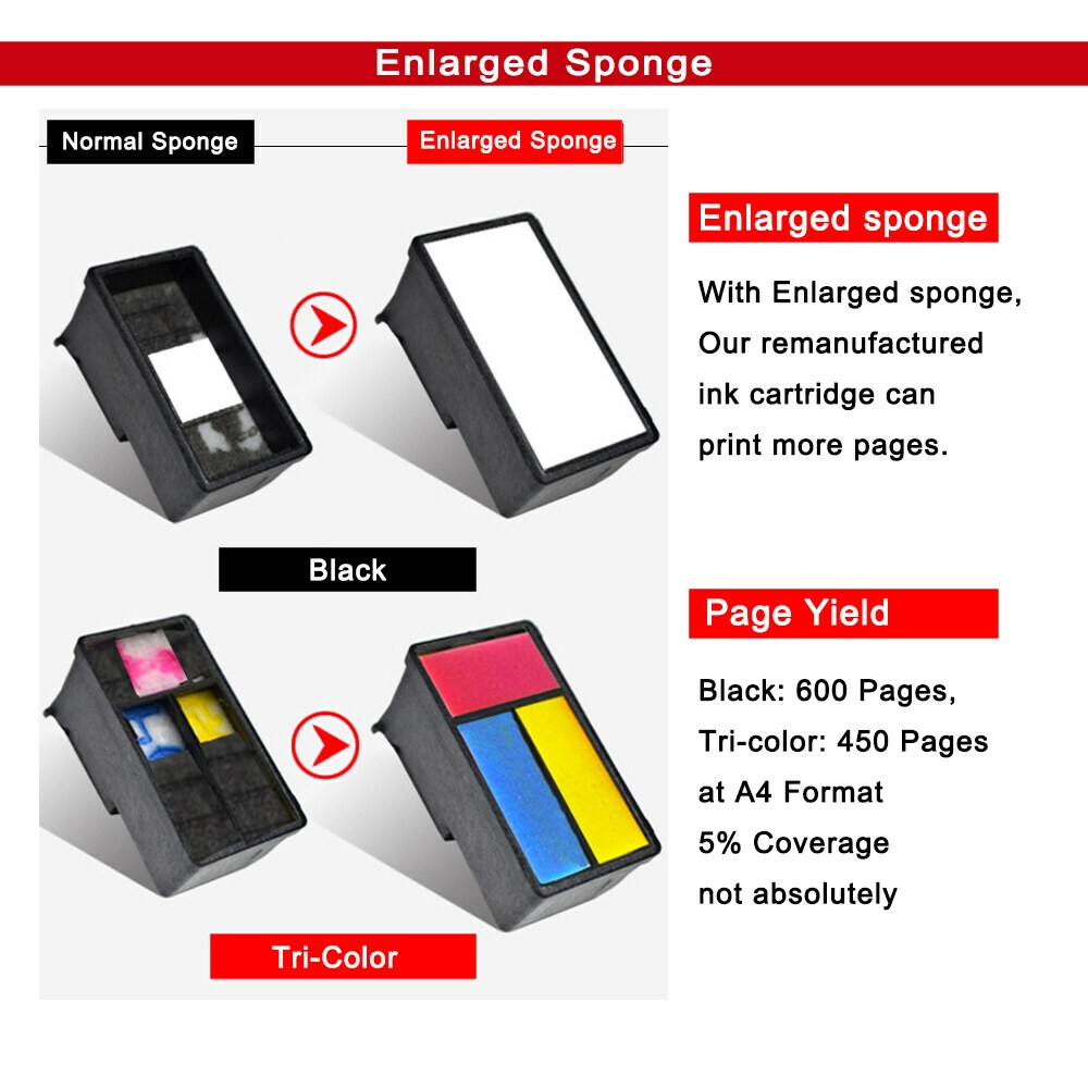 Ink Cartridge 304XL for HP 304 XL For HP304 For Deskjet Envy 2620