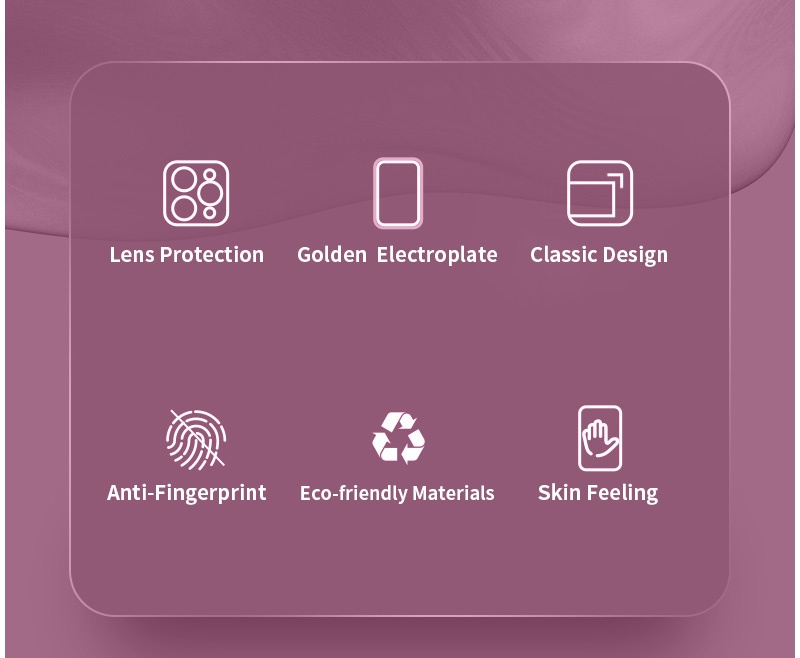 Generic For iPhone 11 Plating Phone Case Beautiful Girl Square Side Printing Back CoverWhite