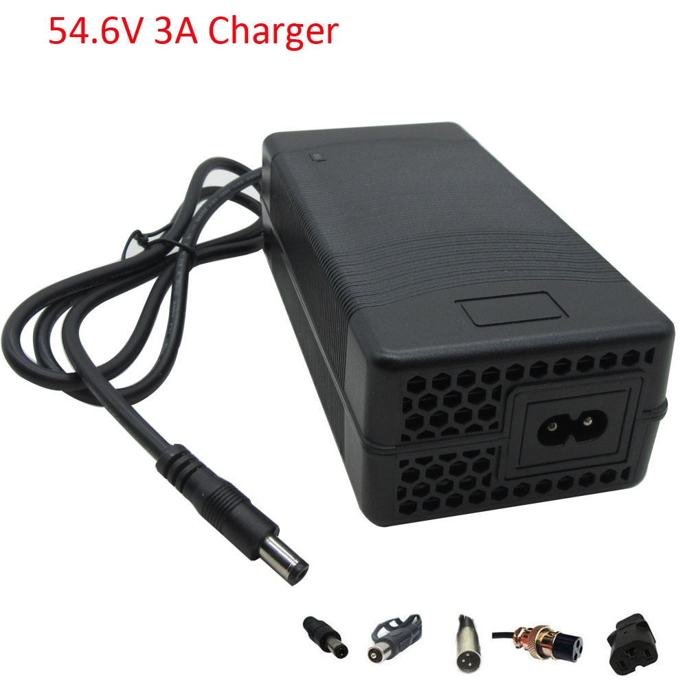 54.6v 3a Charger 54.6v 3a Electric Bike Lithium Battery Charger