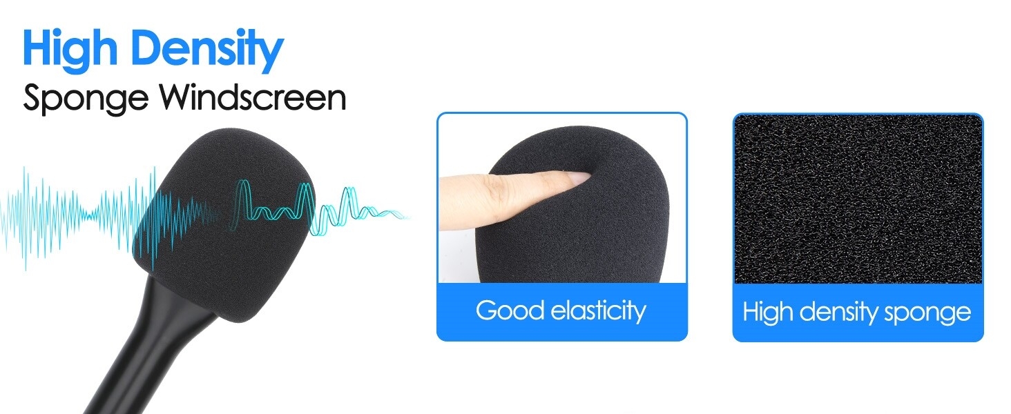 Mic Handle for DJI RODE Wireless Interview Mic Handheld Adaptor