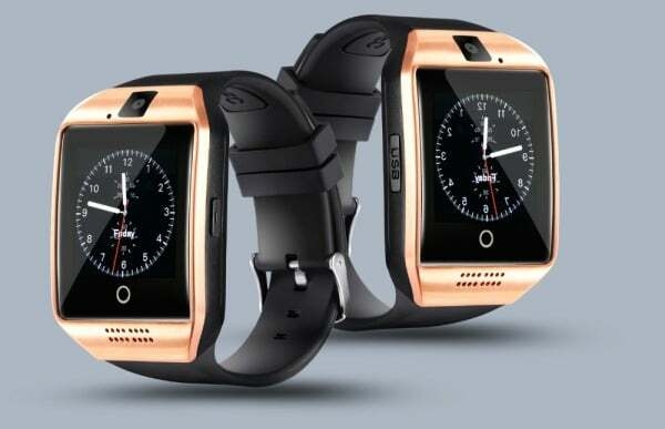 Bluetooth Smart Watch Men Q18 With Touch Screen Big Battery Support TF Sim  Card Camera for Android Phone Smartwatch