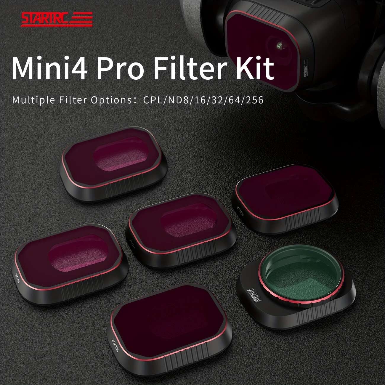 nd filter set is suitable for   4   nd8 nd16 nd32 nd64 nd256 cpl details 0