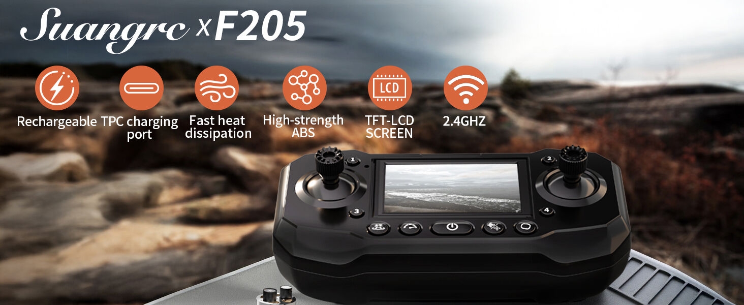 Drone with 2.4-inch LCD Screen