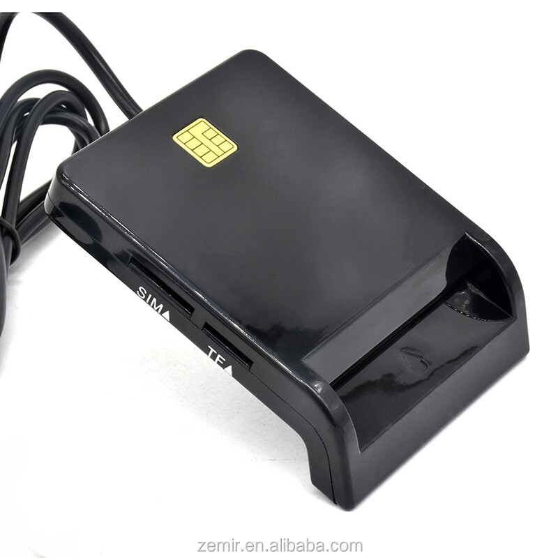 Multi Function CAC Common Access SD TF SIM Smart Card Reader