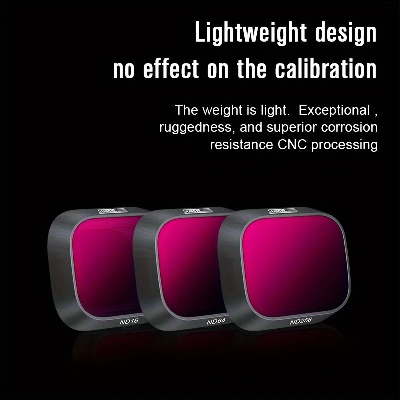   is suitable for     light reduction nd filter nd16 nd64 nd256 filter set details 1