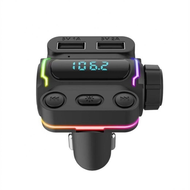 P7 PD20W QC3.0 Dual Fast Charging Car MP3 Player FM Transmitter(Color Box) - B3