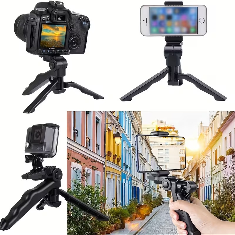 360 anti shake phone tripod mount portable adjustable smartphone holder for live streaming photography perfect gift for content creators Product details 7