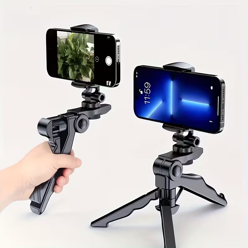 360 anti shake phone tripod mount portable adjustable smartphone holder for live streaming photography perfect gift for content creators Product details 2