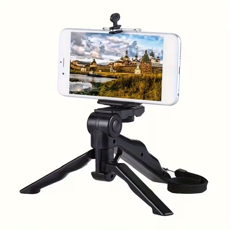 360 anti shake phone tripod mount portable adjustable smartphone holder for live streaming photography perfect gift for content creators Product details 4