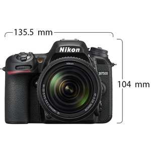 Nikon D7500 with AF-S 18-140mm