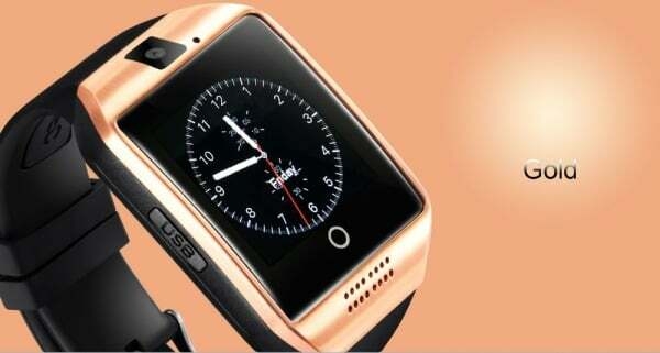 Bluetooth Smart Watch Men Q18 With Touch Screen Big Battery Support TF Sim  Card Camera for Android Phone Smartwatch