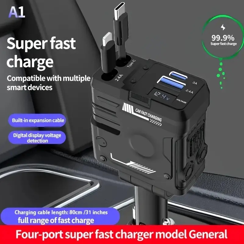 4 1 120w pd 3 0 type c xiaomi huawei black 10
