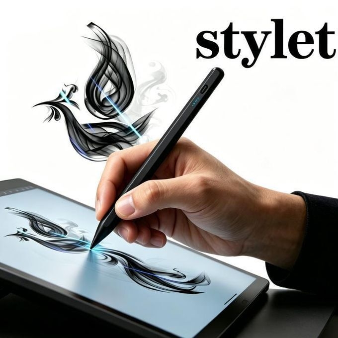 Generic Ipadpencil active stylo capacitif pour tablette Android Apple stylet de remplacement à plat