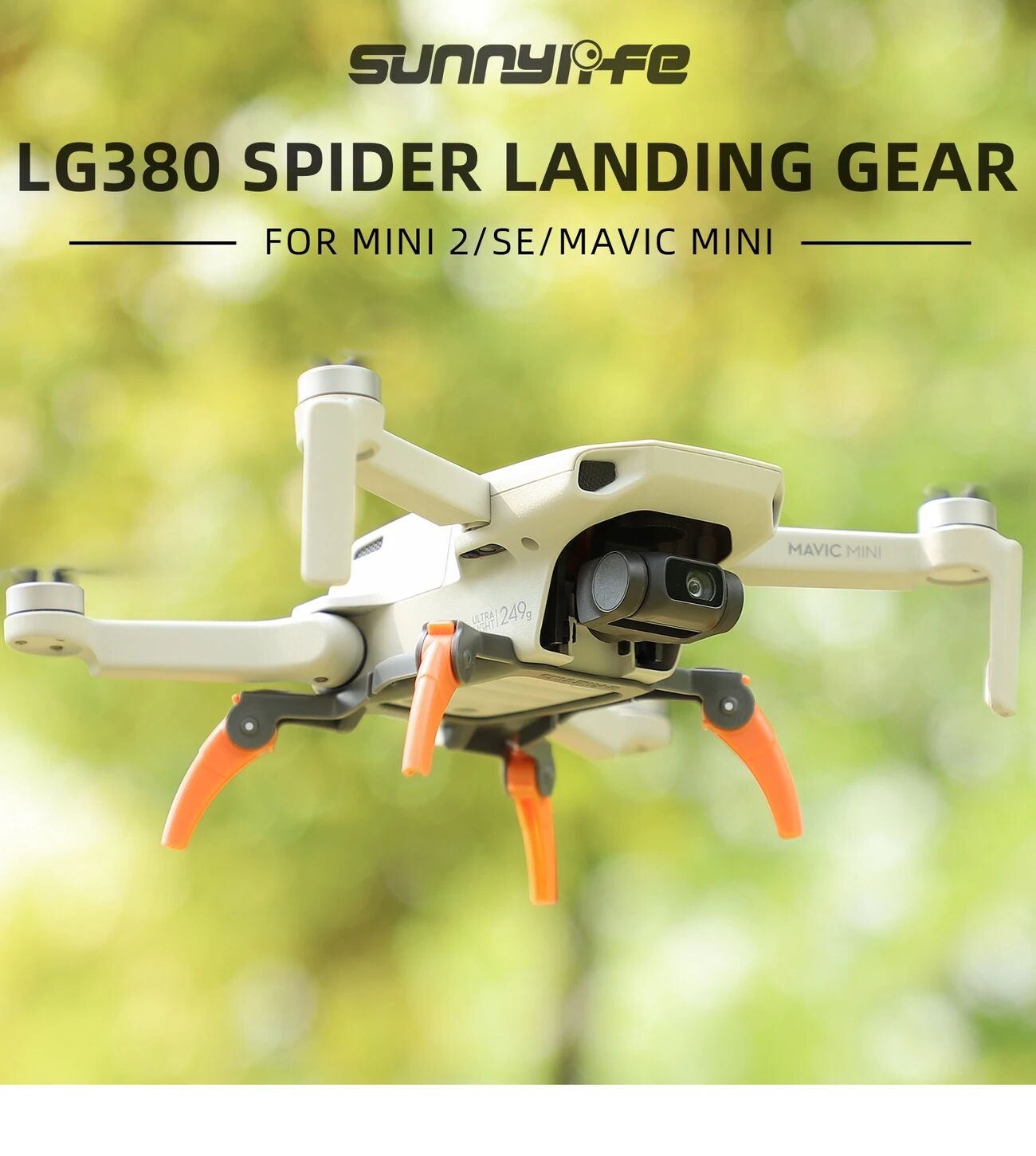 dji     mini 4k   landing   1 scale abs height extension leg protector   release feet   protection for dji   details 8