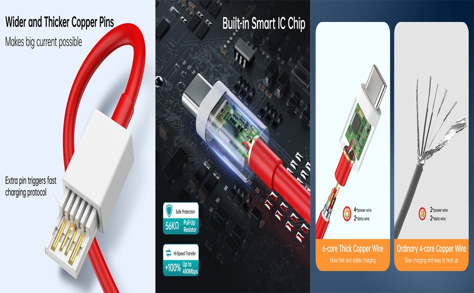 oneplus charging cable