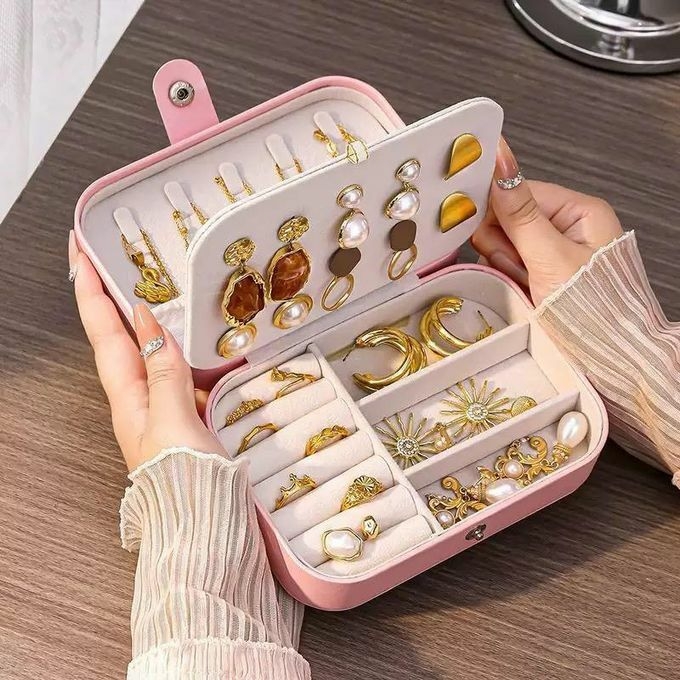 Pink Jewelry Case
