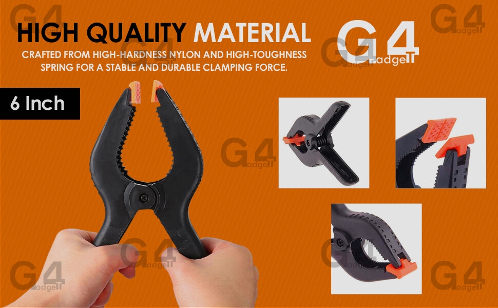 6 Inch High Clamping Force of The Spring Grip clamp