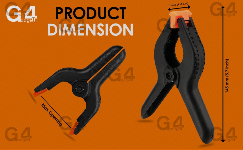 Plastic Clamps Quick Grip with Moveable Jaws