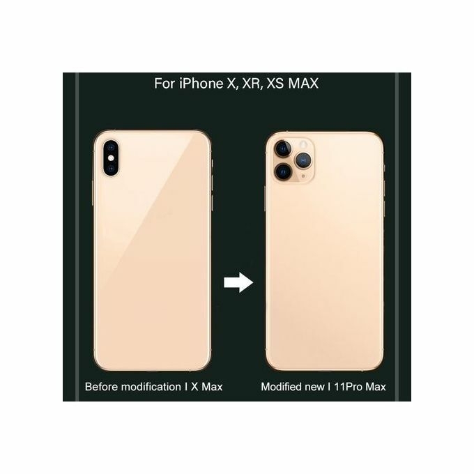 Shop Generic Iphone XSMAX Mod to 11 Pro MAX Full Converter Film - Gold Online | Jumia Ghana