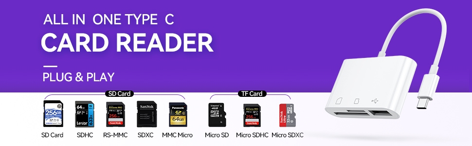 USB C card reader