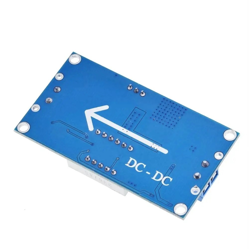LM2596 DC-DC Adjustable Buck Module with Voltmeter Display for Voltage Measurement