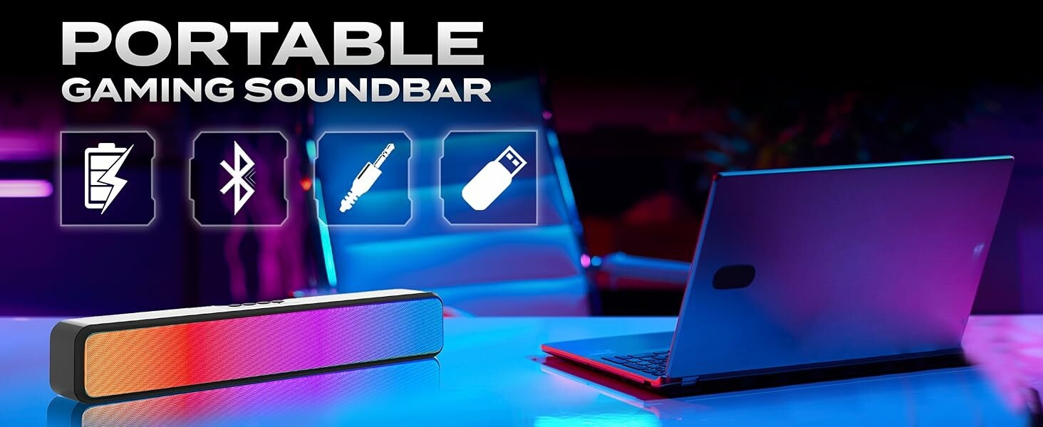 pc speaker bar computer pc speakers sounddesktop gaming sound bar pc xbox usb usb desktop 