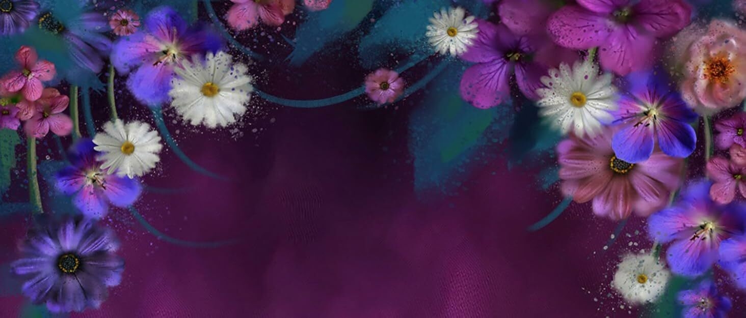 purple flowers on a purple background wallpapers
