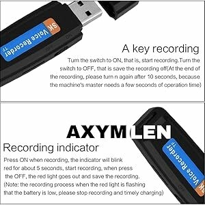 3. Telephone recording function allows you to record detailed conversations.