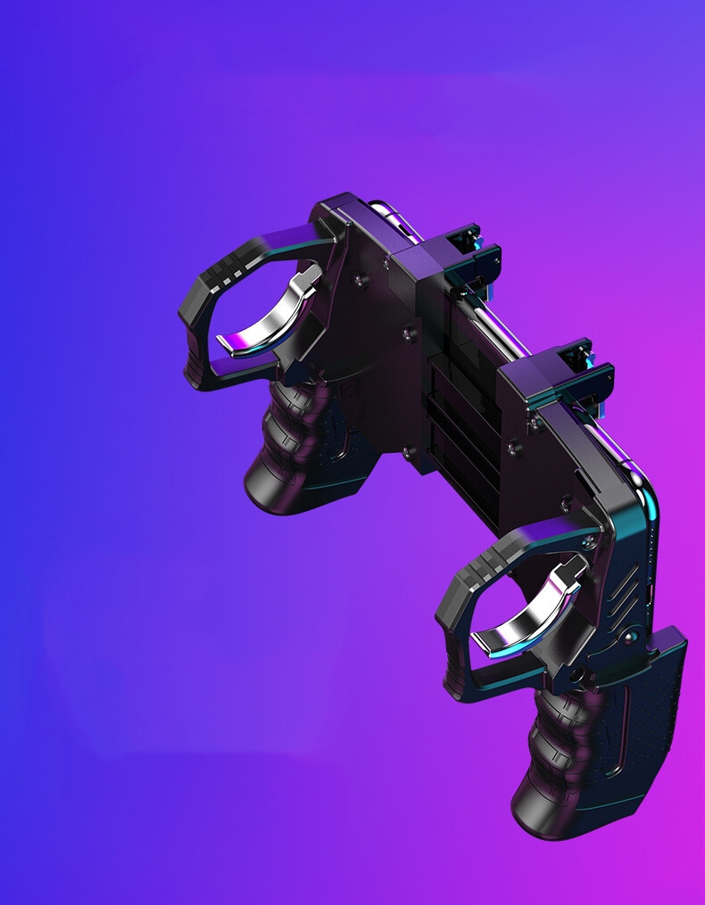 K21 Hottest Mobile Phone Game Controller ABS Gaming Console Chicken Eating Auxiliary Artifact Game Controller for Mobile