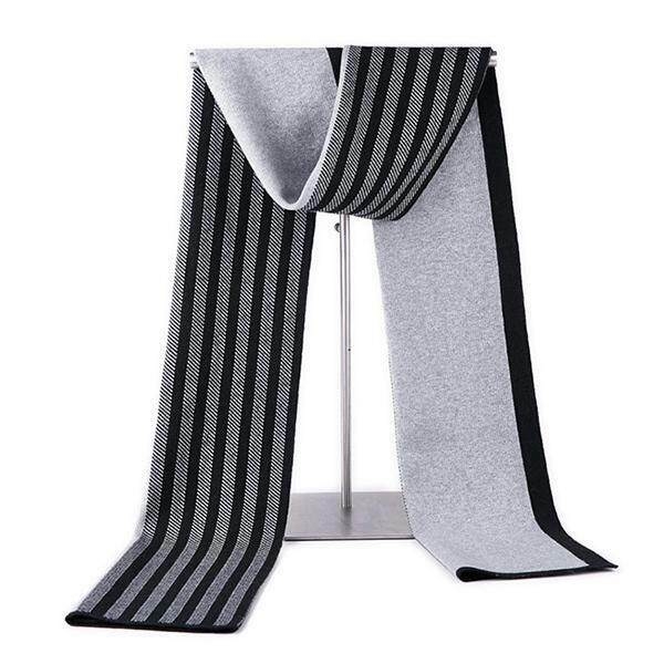 Mens Knitted Windproof Thiening Scarf