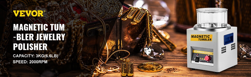 Magnetic Tumbler,7.3 x 5.1 in,3.3 lbs