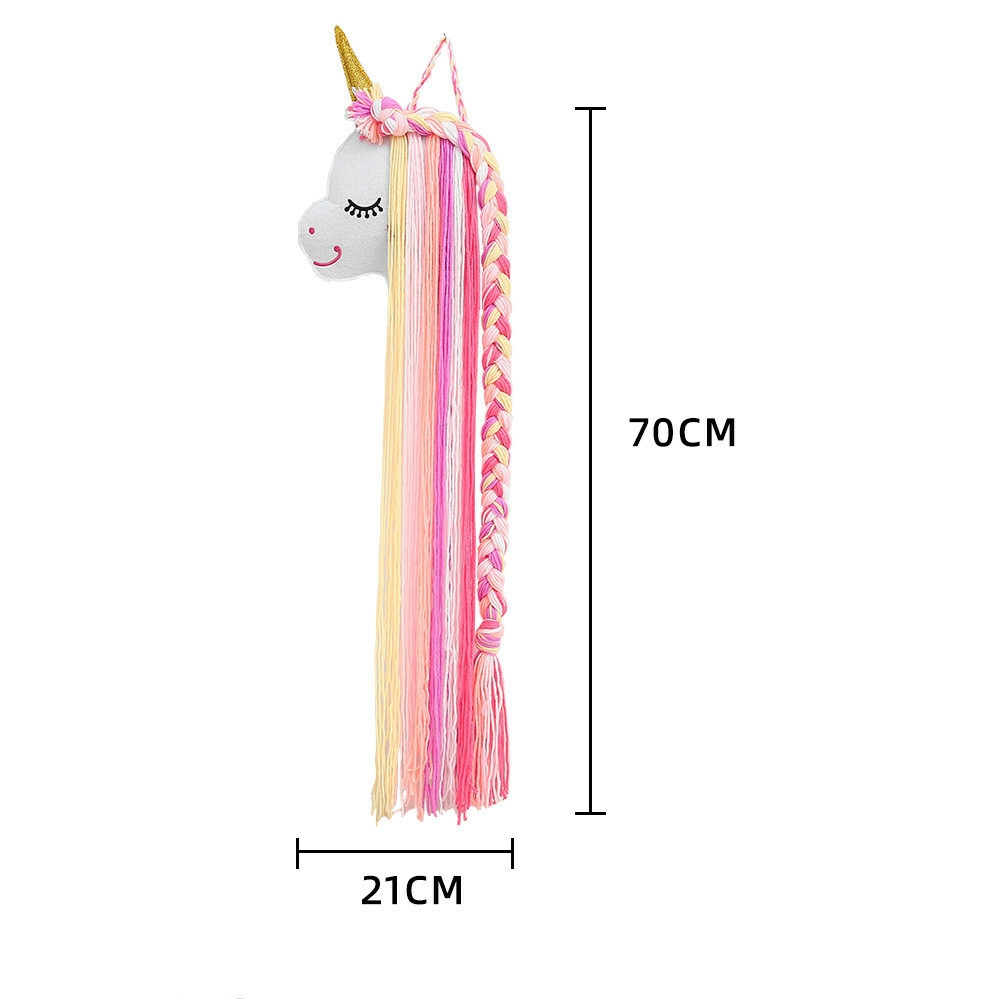 Unicorn Bow Holder Hair Accessory Organizer Hair Bow Hanger