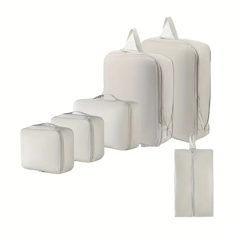 6个，包装立方体行李包装组织者，旅行储物袋套装旅行配件 详情 5