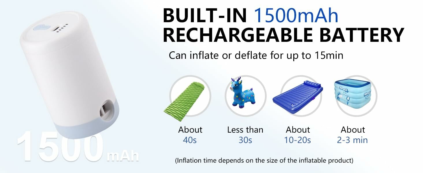 cordless mini portable air pump