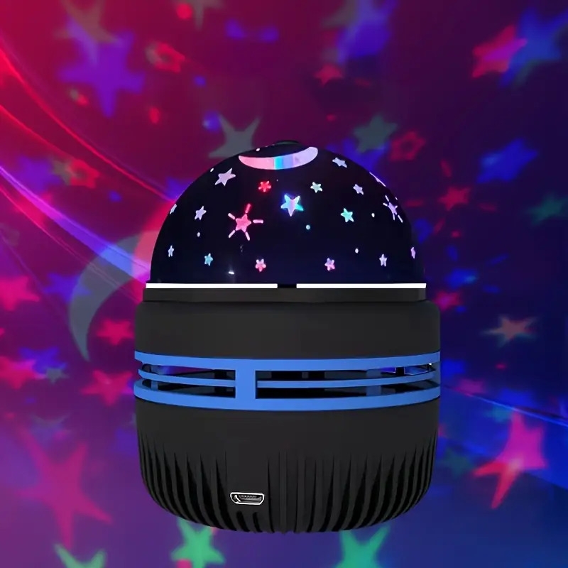 magical led projection lights for bedroom atmosphere usb powered rgb multicolor lighting birthday parties christmas valentines day carnival new years day gifts 5