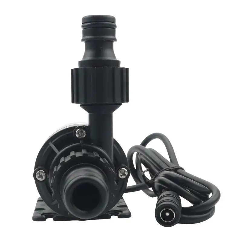 1个 12v/24v/36v高流量水泵 - 800l/h重型水族馆、池塘、喷泉、鱼缸、海洋循环泵,带快速接头连接器,无刷电机,紧凑设计适用于淡水/海水 - 适合大型水箱和池塘 - usb供电( 12v/24v/36v)- 兼容 12v/24v/36v电源 商品详情 2