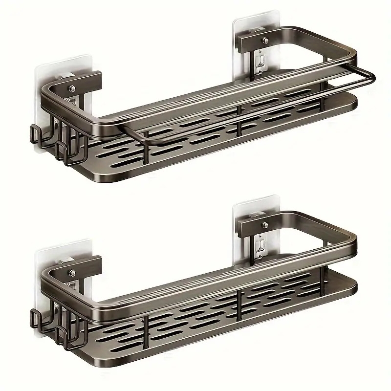 bathroom storage rack bathroom shelves no drill wall mount corner shelf shower storage rack holder for toilet shampoo organizer bathroom accessories Product details 2