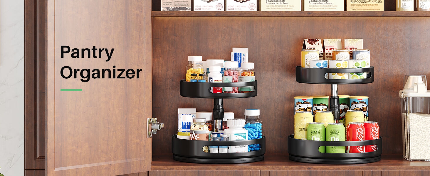 pantry lazy susan organizer