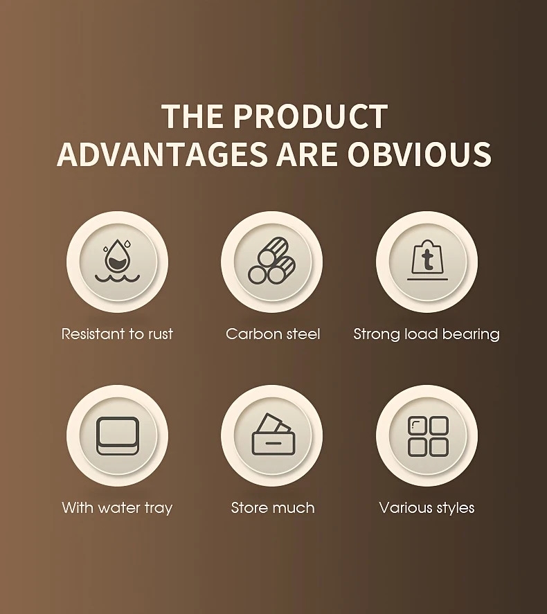 1 件廚房櫃上過水槽的碗碟架,拆卸式更大的容量 2 層碗碟架排水板,帶有雙層碗架、排水板、粘板架、收纳餐具架,黑色 详情 1