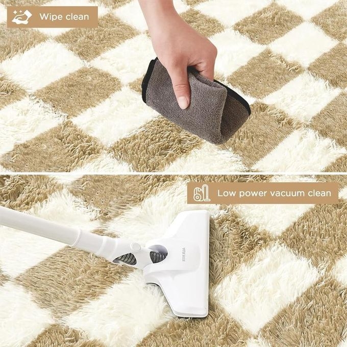 product_image_name-Generic-Tapis De Salon Rectangulaire 160cmx100cm -Couleur camel-5