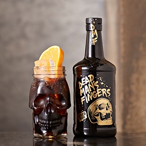 Dead Man's Fingers Spiced Rum and Cola