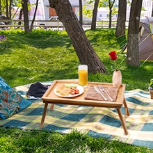 night laptop foot side dorm food drawing eating serving off bed-side over dinner